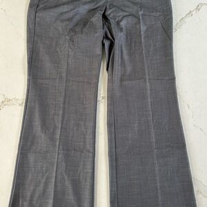 New York & Company Gray Wide-Leg Dress Pants
